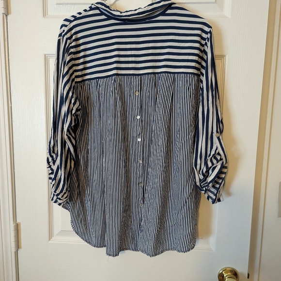 1X Stripped Button Down - Picture 3 of 3